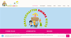 Desktop Screenshot of grafschafter-knirpskiste.de